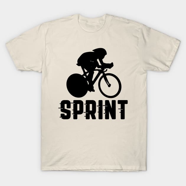 ✪ SPRINT ✪ Cycling life T-Shirt by Naumovski